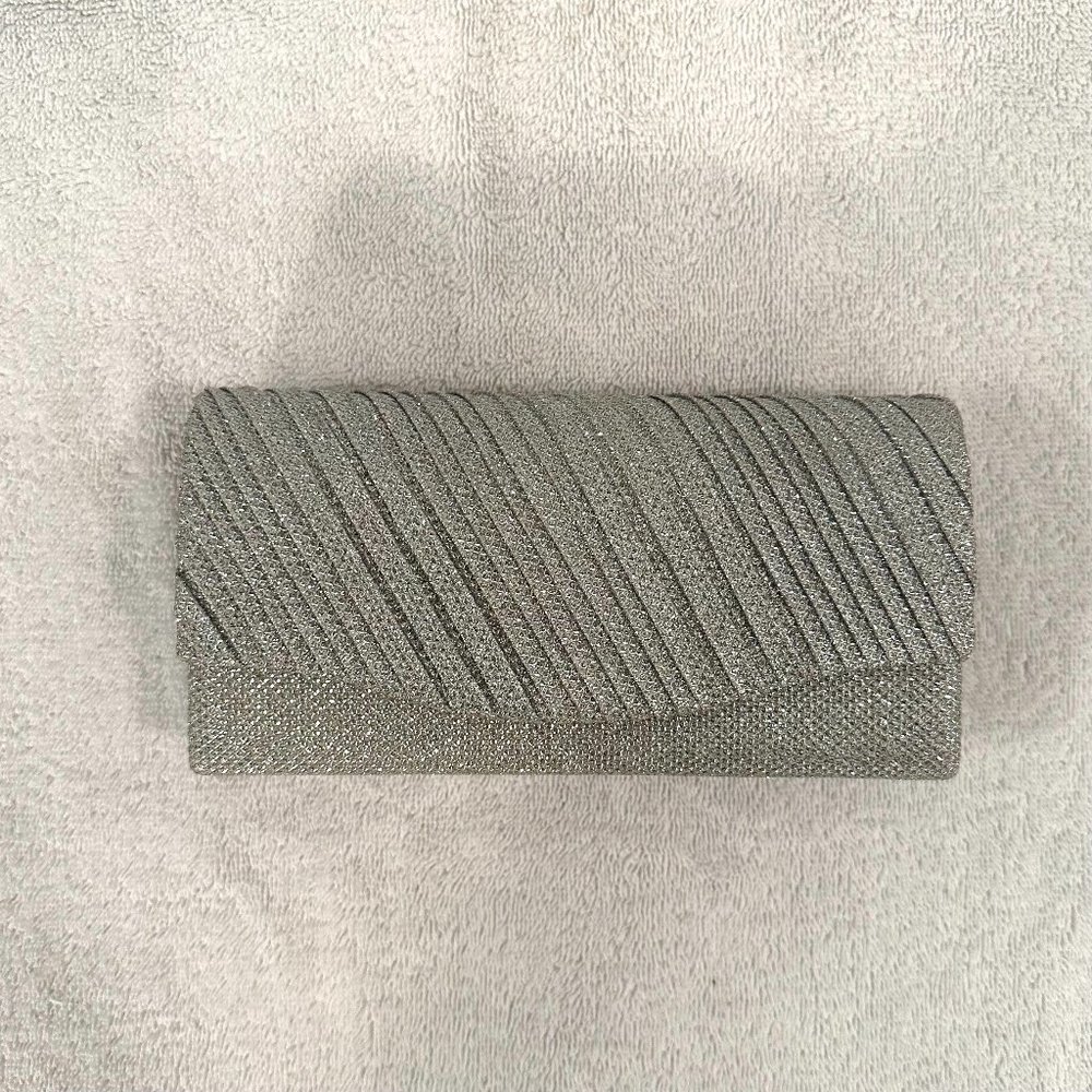 Unknown Brand Silver Clutch